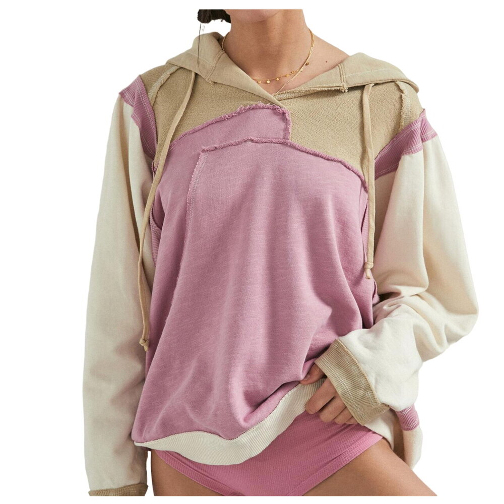 Colorblock Hoodie Sweatshirt